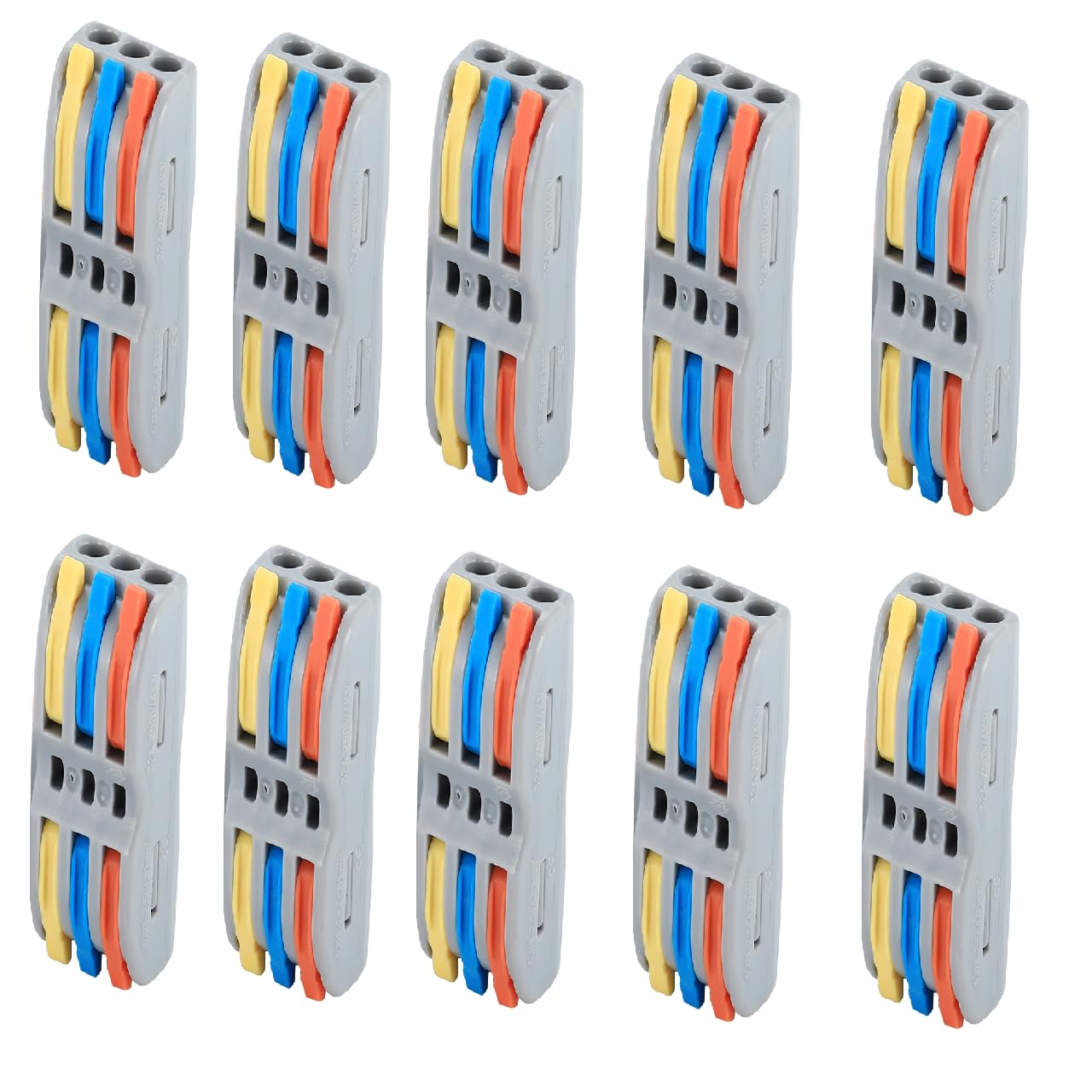 ZIVIK 3 in 3 Out Wire Connectors - Fast Wiring -2