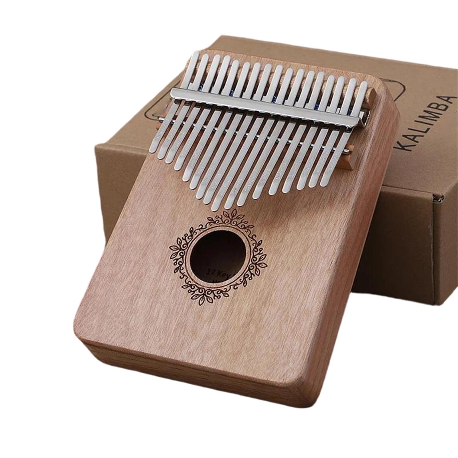 Solidna Kalimba Dla Początkujących Mahoniowa Kalimba