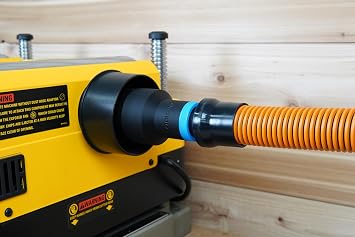 Hose Adapter Compatible with Dewalt DW735 & DW735x Planer 1-1/4" Hose