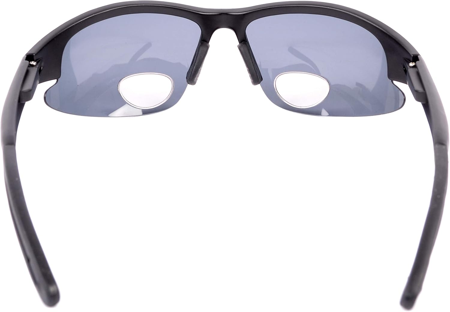 BIFOCAL READY POLARIZED SPORTS SUNGLASSES + 1.5 for Cycling, Fishing, Driving and Golf. For Men and Women. Clear Reading Segment Built In. UV 400 Sports Reader Glasses