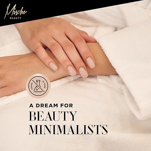 Miniatura 5 de Bebe Nude Summer - Esmalte de uñas vegano similar al gel resistente a las astillas, neutro pálido, 10 libres de crueldad animal, 0.37 onzas líquidas