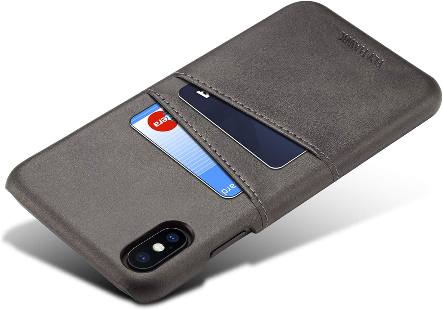 Wallet Case Compatible iPhone Xs / 10s, 5.8 inches Slim PU Leather Back Case Cover Credit Card Holder for Apple iPhone Xs/iPhone 10s (2018) Black