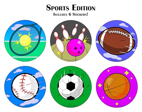 Miniatura 2 de Extensor de interruptor de luz para niños (paquete de 3, tema deportivo)  Interruptor de luz que brilla en la oscuridad  Extensor de interruptor de