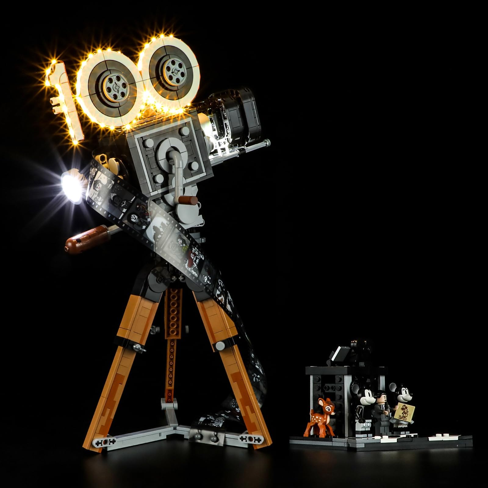 LIGHTAILINGLight Set for Lego 43230 Camera - Tribute to Walt Disney - LED Lighting Set Compatible with Lego Building Blocks Model - Model Set Not Included