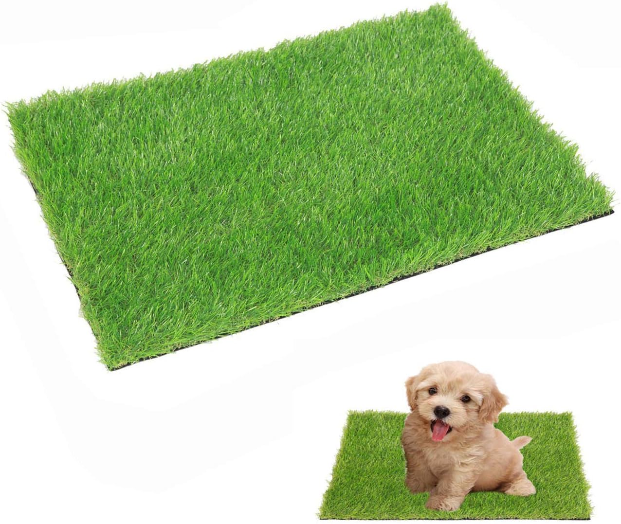 Artificial Grass Door Mat Fake Grass Rug Entrance Carpet Doormat for Indoor Outdoor Realistic Green Landscape Lawn Pad Synthetic Grass Turf