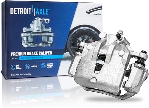 Miniatura 38 de Detroit Axle - Pinza de freno delantera derecha con soporte de repuesto para Chevrolet Equinox Captiva Sport Pontiac Torrent Saturn Vue Suzuki XL-7