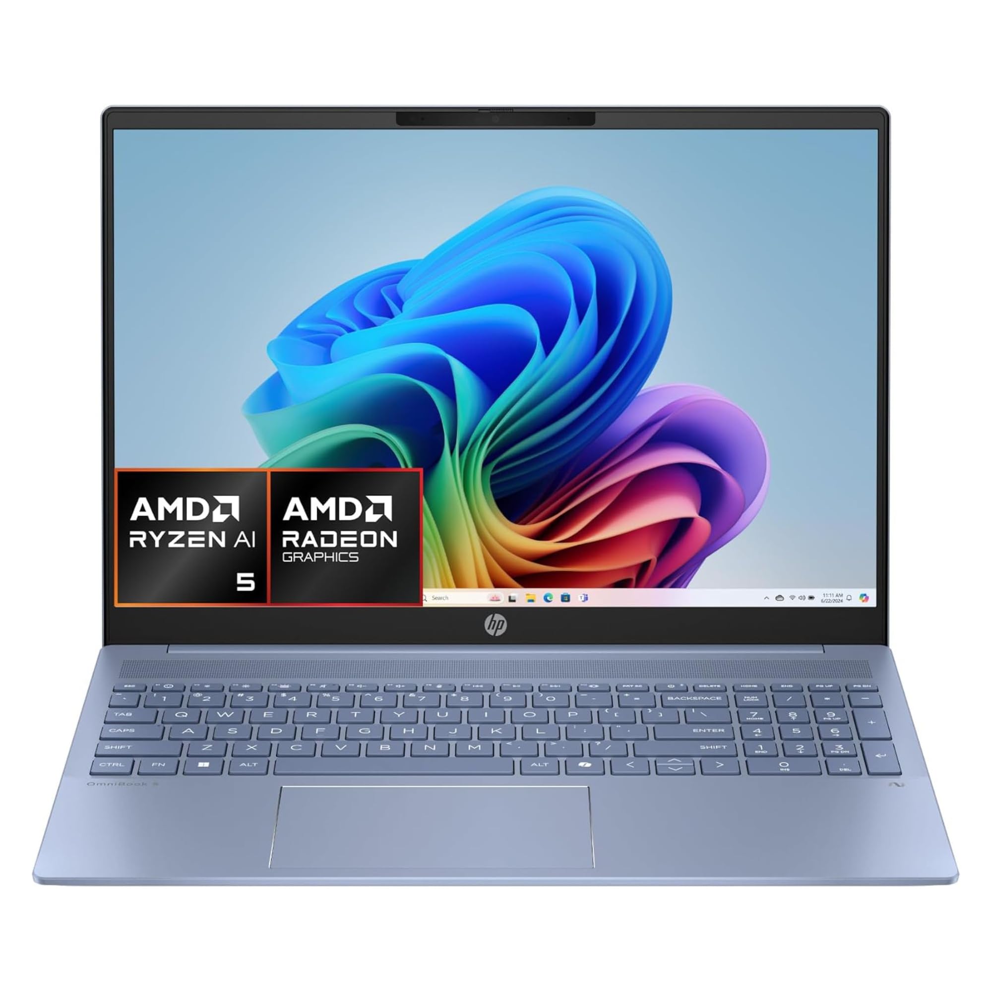HP Omnibook 5 16-ag1002sl AMD Ryzen AI 5 340 16GB RAM 512GB SSD 16" 2K IPS Laptop Windows 11