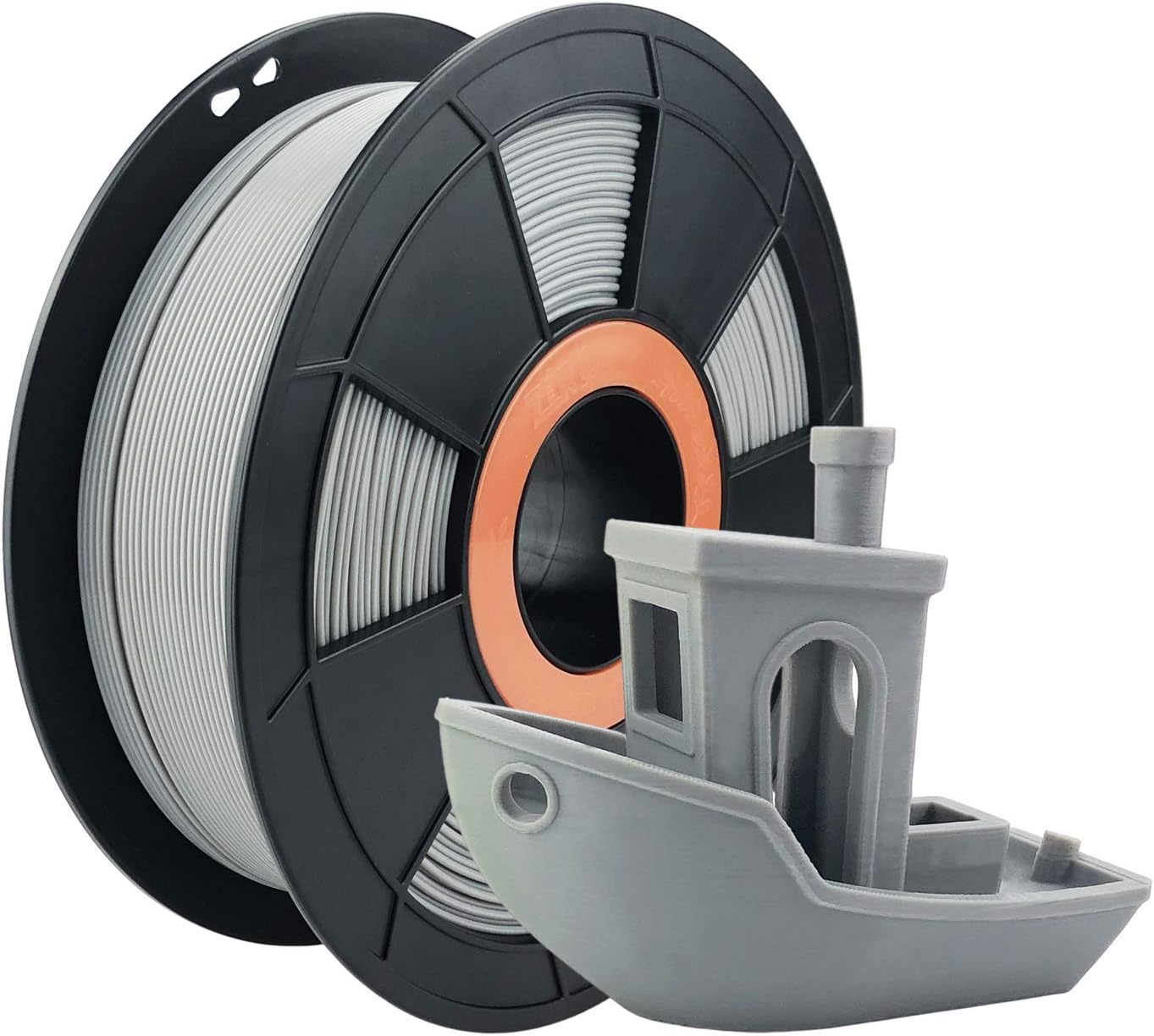 ZIRO3D Printer Filament PLA 1.75 1KG(2.2lbs), Dimensional Accuracy +/- 0.05mm, Grey