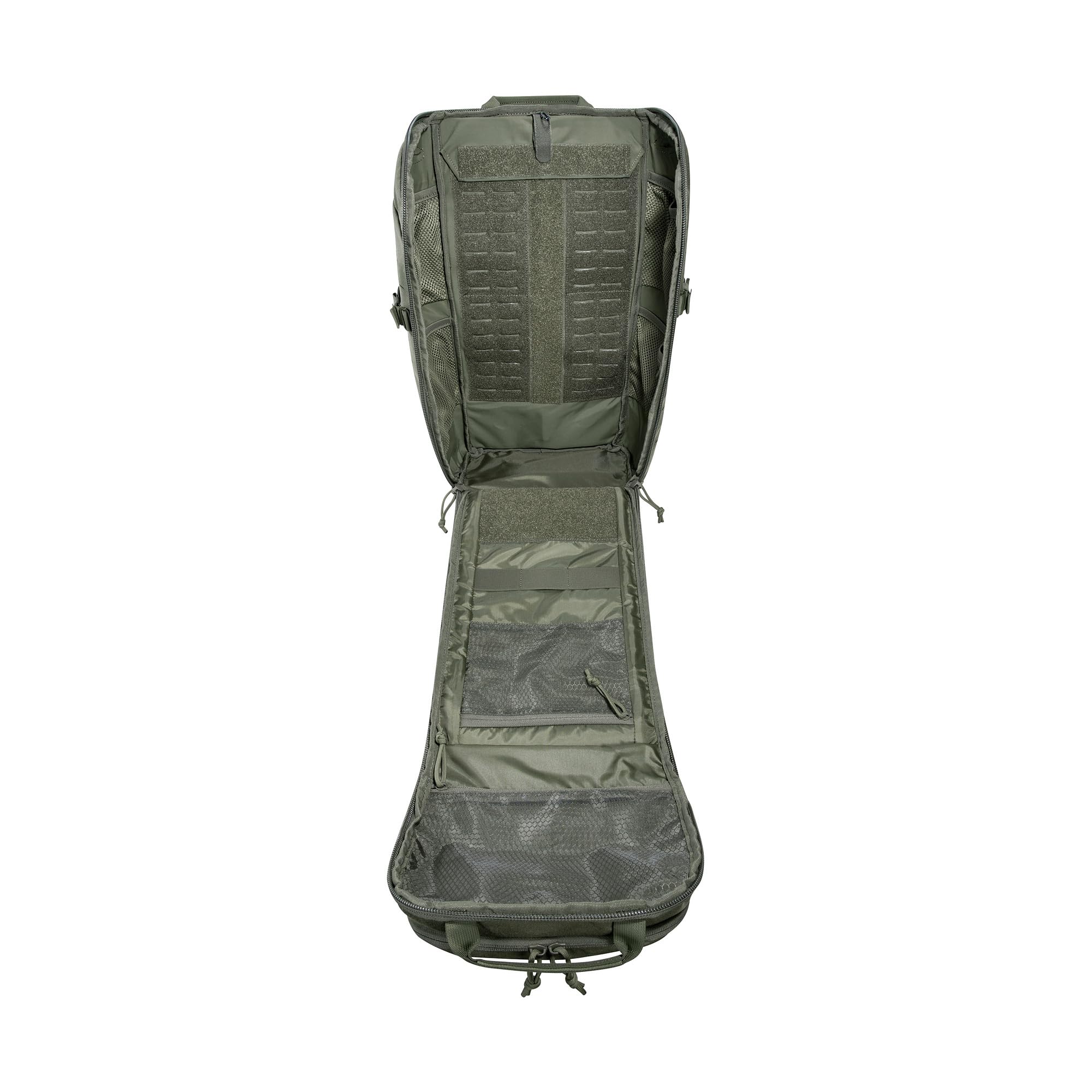 Tasmanian Tiger TT Modular Pack 30 SL Ergonomiczny plecak wędkarsko-turystyczny z regulowanym tyłem; plecak trekkingowy o pojemności 30 litrów z 2 dodatkowymi organizerami, czarny
