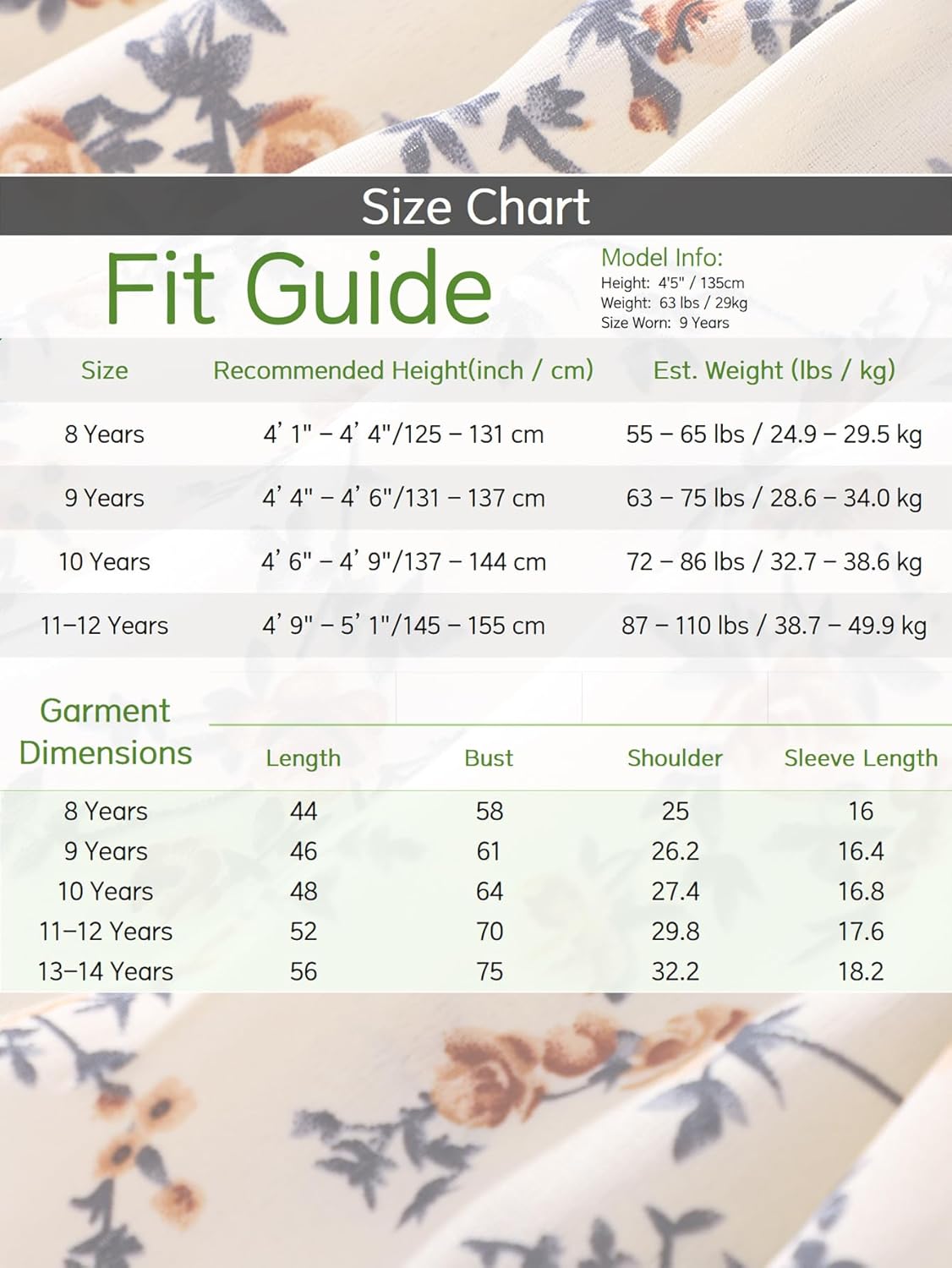 Seechoslo 2025 Tween Girls’ Cute Short Sleeve Square Neck Smocked Elastic Short Sleeve Woven Shirt Top - Image 6