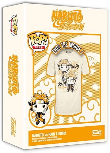 Miniatura 2 de Funko Pop! Camiseta en caja Naruto - Naruto Uzumaki vs Pain Tendo - L