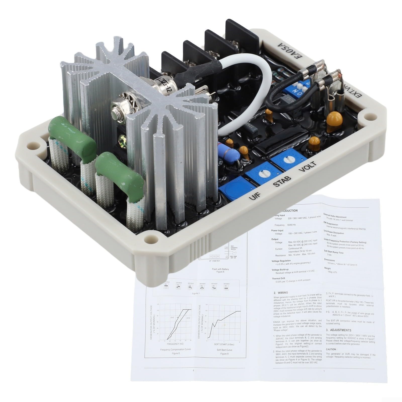 Regolatore automatico di tensione per Avr EA05A per generatore, 220V/380V