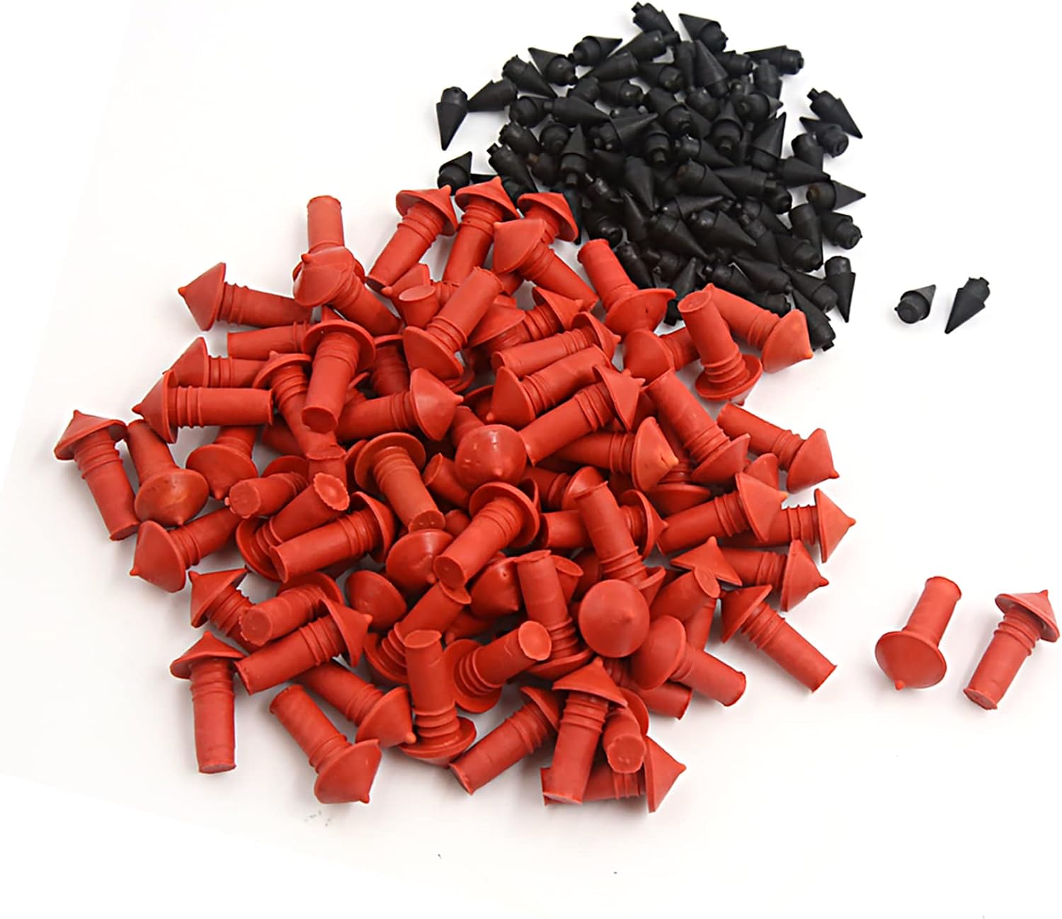 ACROPIX Universal Mushroom Shaped Tire Repair Insert Plugs Red Black ...