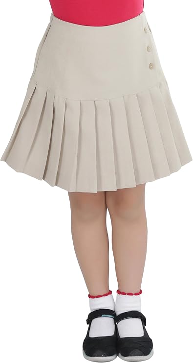 ToBeInStyle ユニフォームスカート 女の子用 US サイズ: 12 カラー: ベージュ