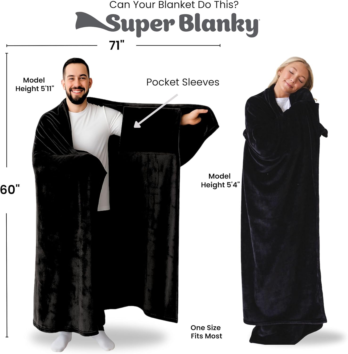 Wearable Blankets for Women, Adult Wearable Blanket Men, Valentine's Day Gifts for Her, Wife Birthday Gift Ideas - Image 4