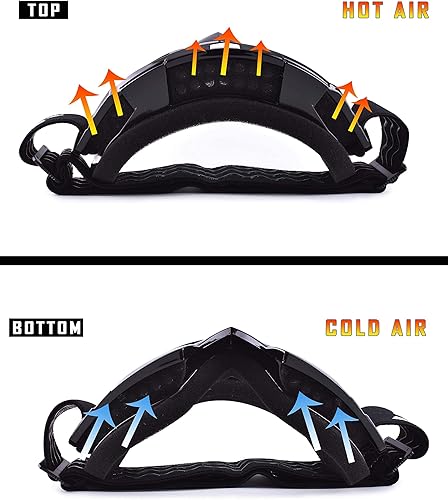 Miniatura 4 de Gafas de motocross, gafas de motocross, gafas de equitación, ATV Offroad, gafas OTG MX, protección UV