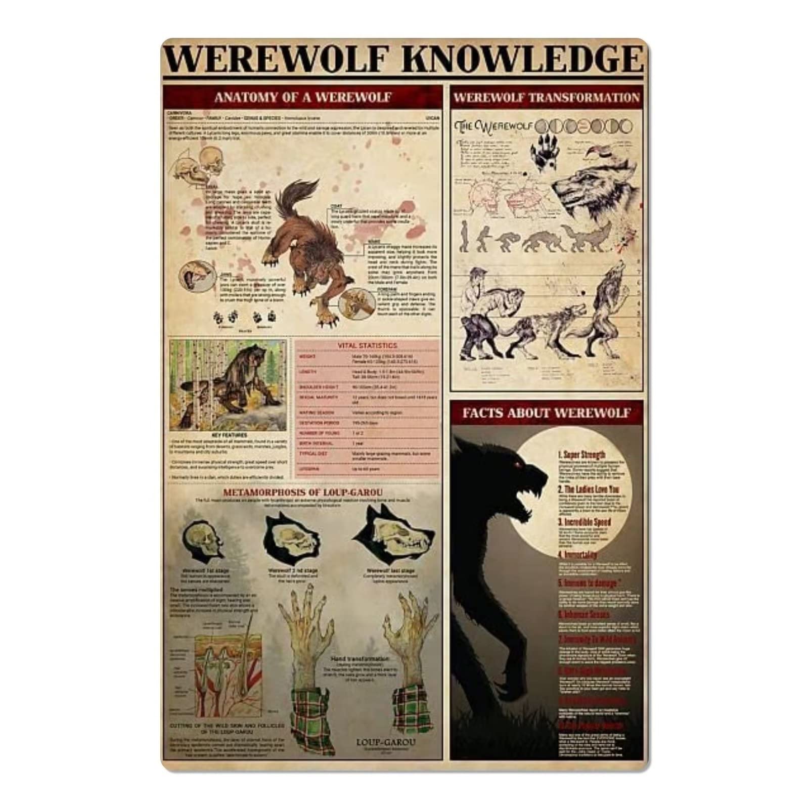 Werewolf Signs And Symptoms