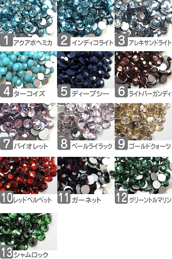 1440 Pieces SS5 Preciosa Maxima Czech Crystal Flat Back 438 11 615, Rhinestones for Crafts, Light Sapphire