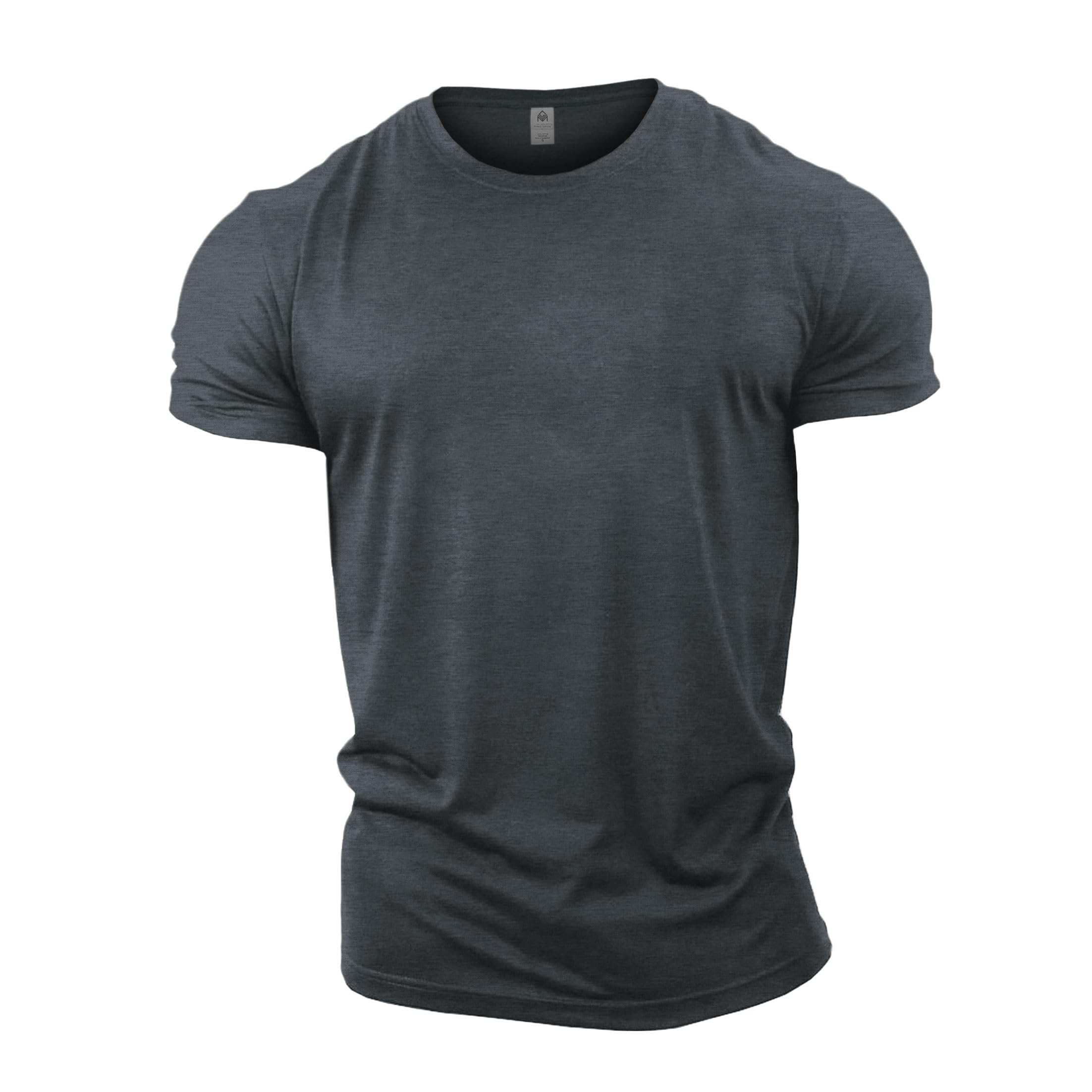 GYMTIER Ropa de gimnasio para hombre, camiseta de entrenamiento de culturismo, camiseta de entrenamiento de culturismo, camiseta de entrenamiento de artes marciales mixtas