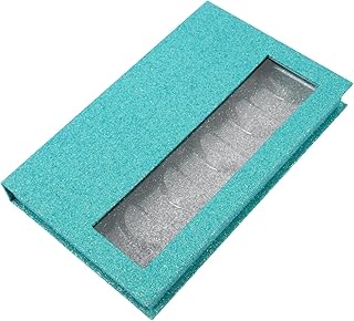 DRESSOOS Caixa de armazenamento de cílios caixa organizadora de plástico bandejas de plástico bandeja redonda bandeja de cílios postiços organizador de cílios vazios estojo de cílios postiços suporte para cílios caixa de embalagem de cílios caixa de recipiente