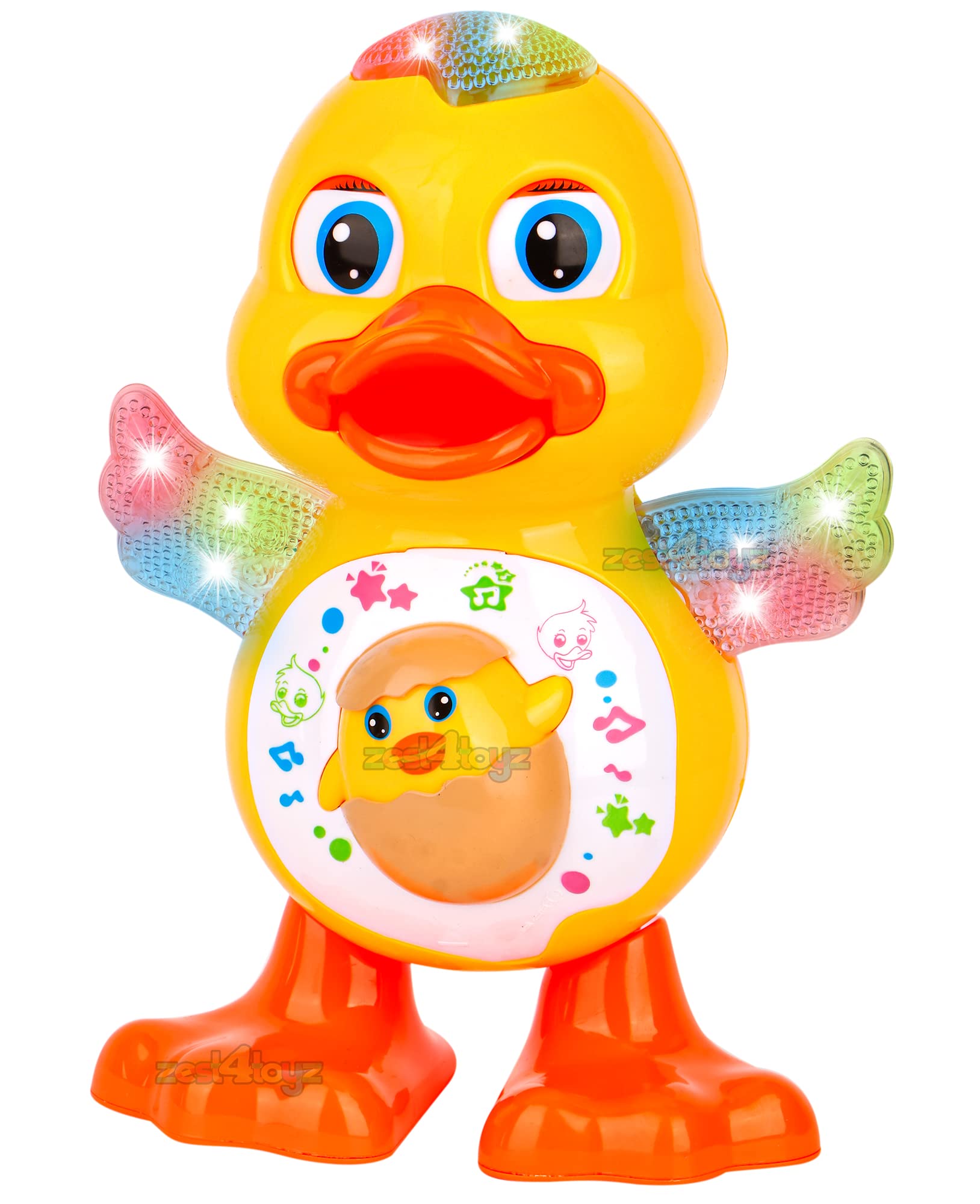 Zest 4 Toyz Musical Dancing Duck with Lightning Effect, Real Dancing Action and Music (Dancing Duck) (B07CK8TD6J) Amazon Price History, Amazon Price Tracker