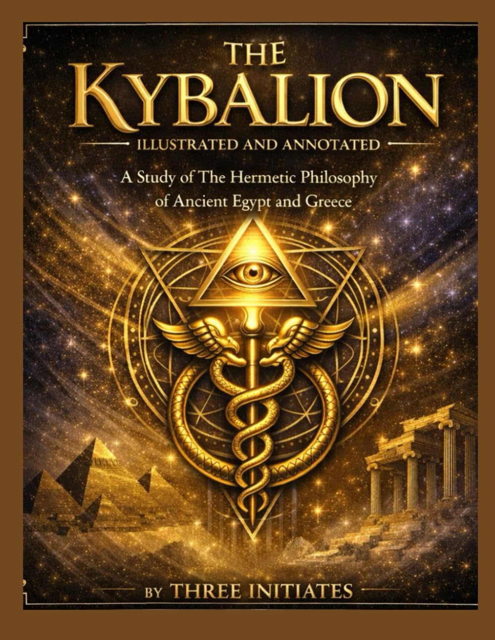 THE KYBALION - Illustrated and Annotated: A Study of The Hermetic Philosophy of Ancient Egypt and Greece.