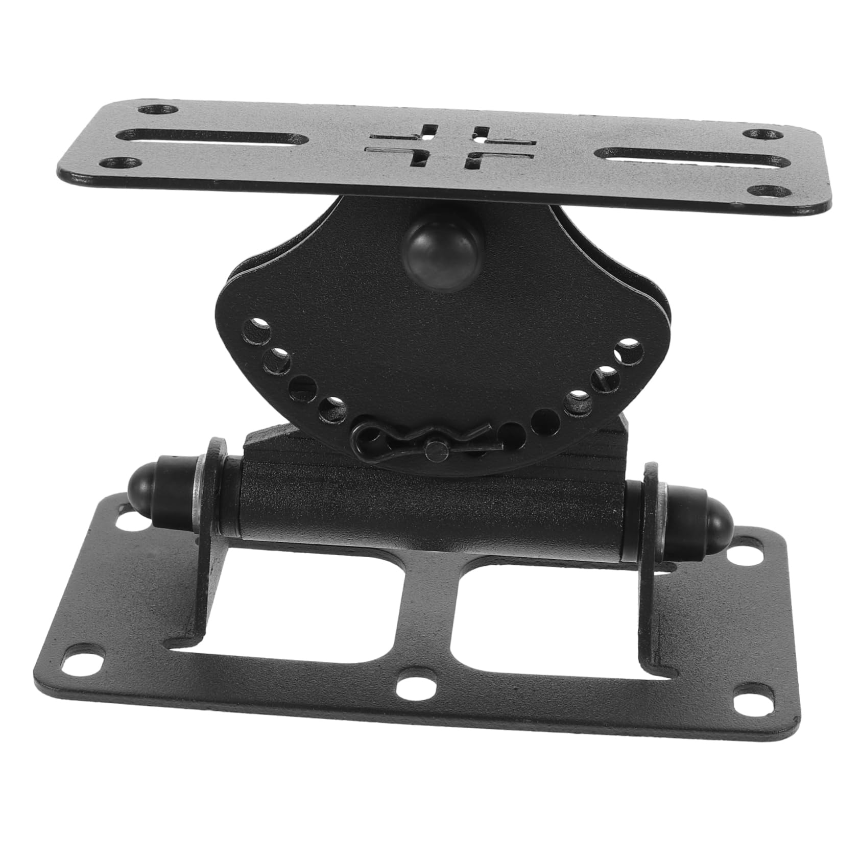 Housoutil Support Murale en Zinc Rotatif pour Alliage de Enceinte Mural Fixation Noir, Stable et Gain de Place pour Systèmes Audio et Scènes Techniques