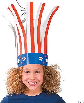 Patriotic Firecracker Hat Craft 