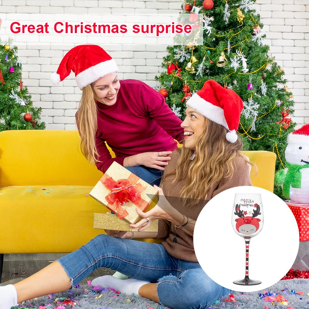 Tazze Di Vetro Natalizie A Forma Di Albero – Bicchieri Per Whisky E Bevande Calde/Fredde, 300 Ml, In Vetro Borosilicato, Regalo Di Natale Originale