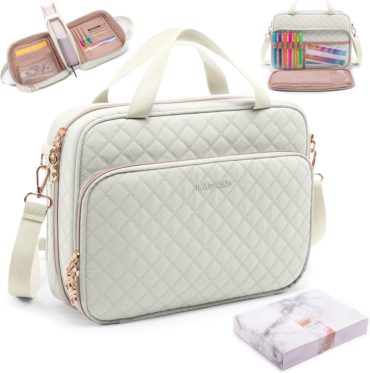 IMAGINING Large Bible Case with Bible Cover