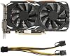 Tbest Radeon Rx 580 GrafikkarteRadeon Rx Grafikkart Rx 580 Grafikkarte 8 Gb Gddr5 256 Bit Unterstützung 8 K 16 Pci 3.0 2 Lüfter Gaming-Grafikkarte