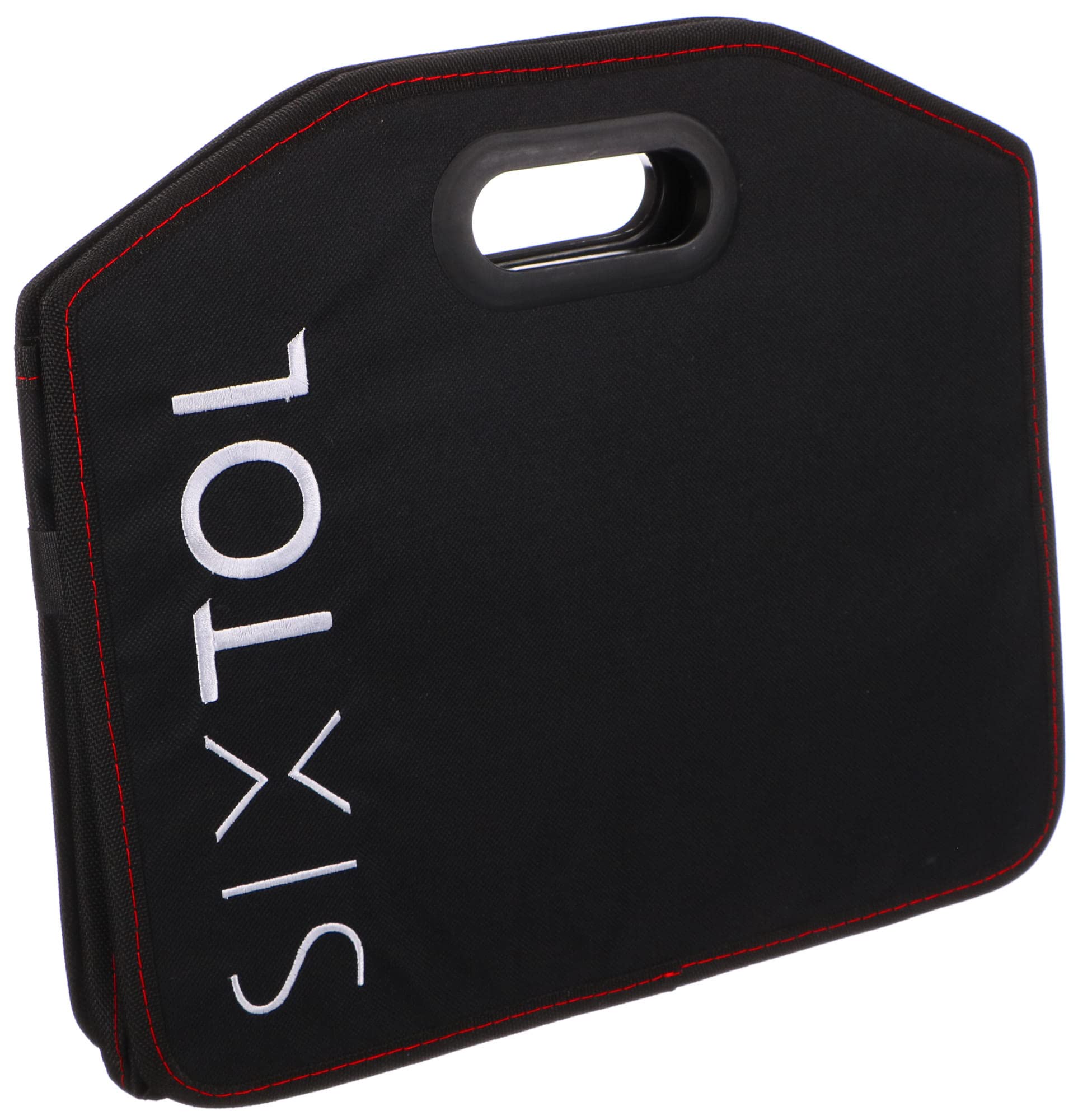 Organizer Bagagliaio Auto Sixtol Compact - Pieghevole, 1 Scomparto - Nero In Poliestere - 30x29x35 Cm - Foto 4