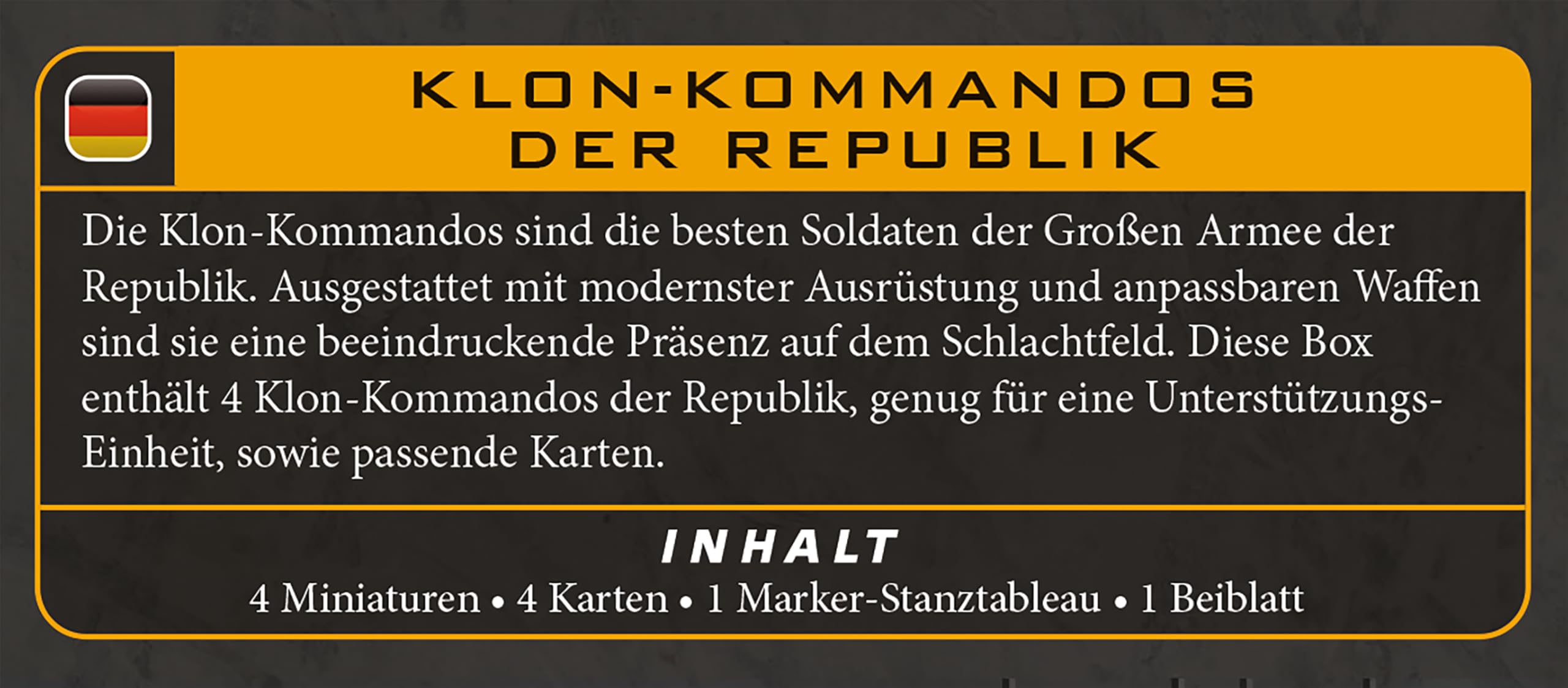 Asmodee - Star Wars™: Legion - Clone Commandos - AMG - Extension Figurines - République Galactique - Experts - 14+ - 2 Joueurs - 60 à 120 Min - multilingue