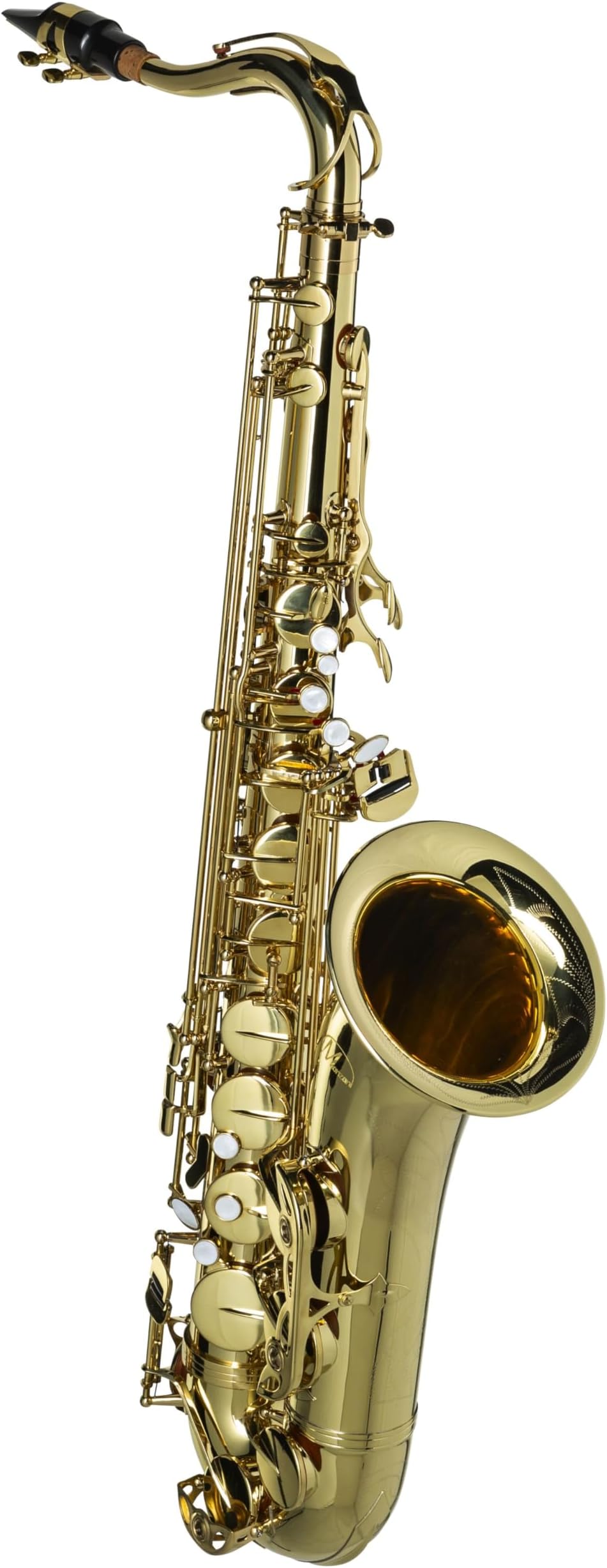 Monzani MZTS-100L Bb-Tenor Saxophone Brass, Lacquered - Tenor Saxophone