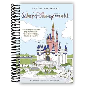 Art of Coloring: Walt Disney World: 100 Images to Inspire
