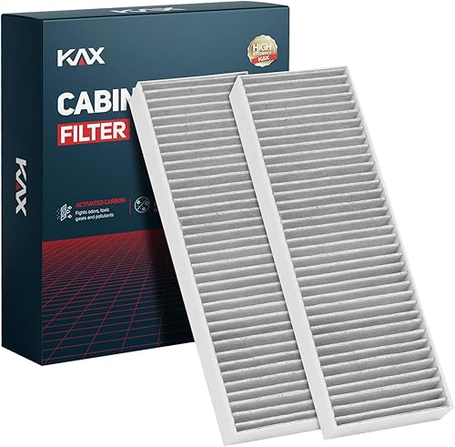 Miniatura 10 de Filtro de aire de cabina KAX, reemplazo para CF11668, para Dodge Challenger, Charger, Chrysler 300, filtro de cabina con carbón activado, reemplazo