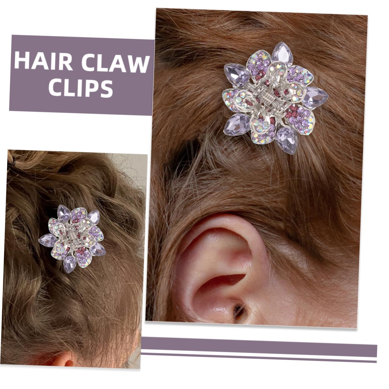 FOMIYES 8stücke Mini Haarklammern Kleine Haarschmuck Clips Für Mädchen Und Von Und Haaren Für Verschiedene Anlässe Langlebig Und Haarschonend