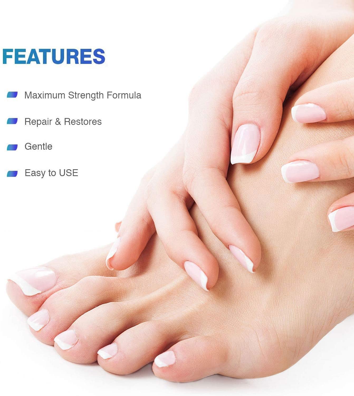 Ariella Nail Repair Pens for Toenail and Fingernail, Maximum Strength Nail Hydrates, Renews Yellow, Cracked and Split Nails 2pcs : Beauty & Personal Care