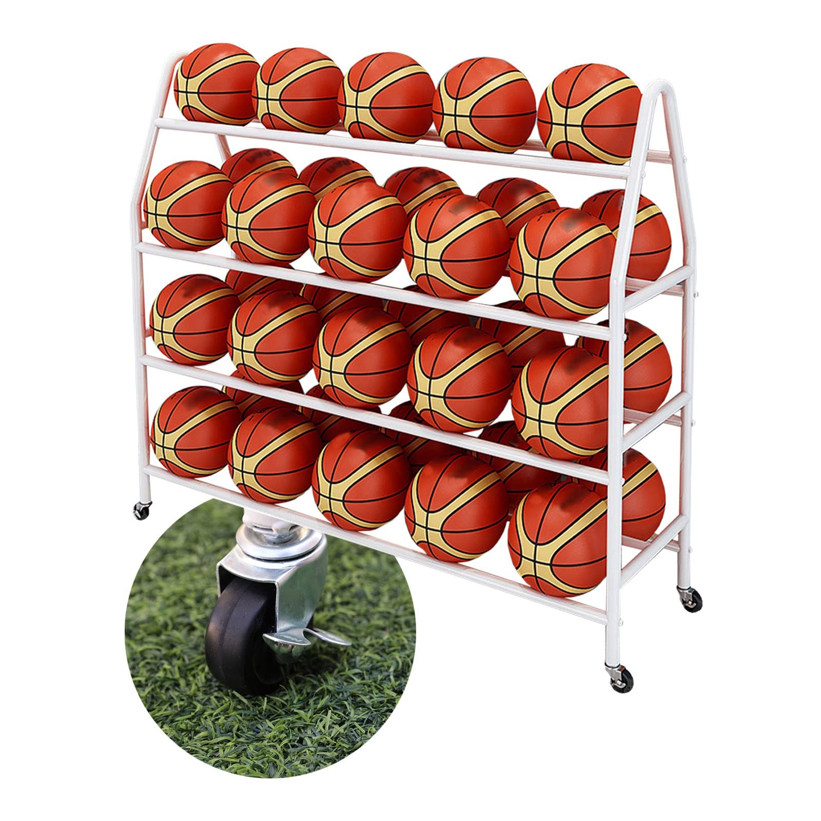 Rangement de balles pour garage et jardin : organisez vos ballons de football