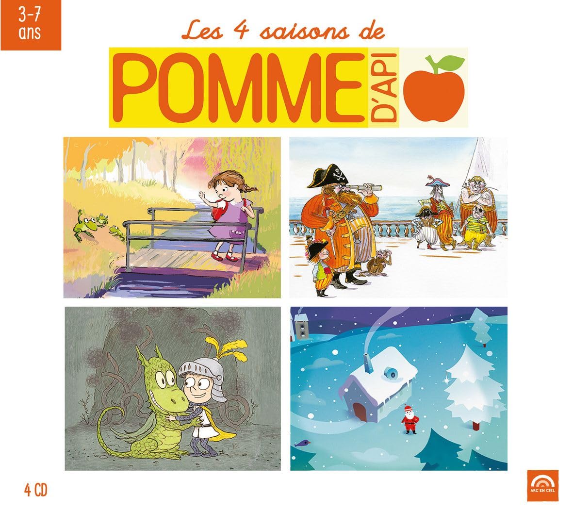 Les 4 saisons de Pomme d'Api Collectif