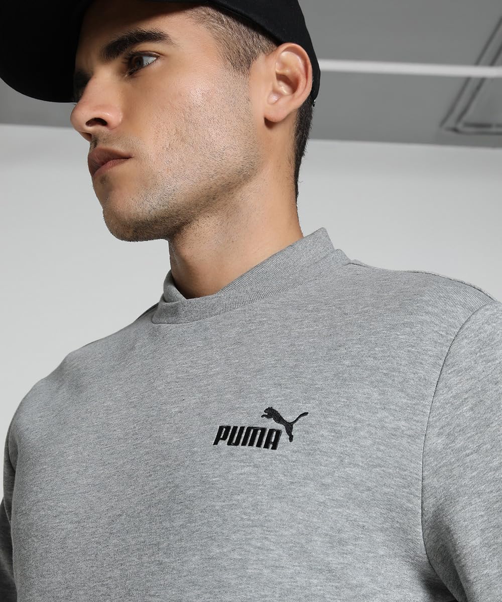 PUMA Ess Small No. 1 Logo Crew TR Sweats d'équipage Homme (Lot de 1)