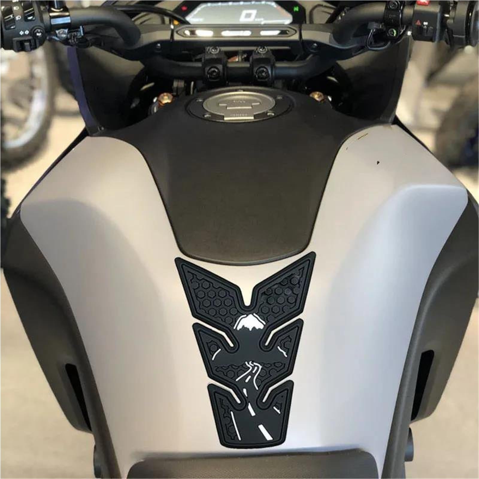 Motorrad Rutschfeste Seite Kraftstofftank Aufkleber Pad Für Kawasaki Für NINJA 500 SE 2024 2025(Color6)