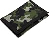 sundee RFID Slim Camouflage WalletTrifold Canvas Outdoor Sports Wallet for Boys & Kids - Green