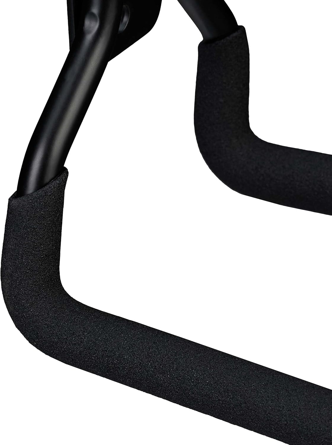 Relaxdays Hose Holder, Steel, Wall Mounted, Non-Slip Hanging for Garden Hose, HBT: 13 x 12.5 x 20 cm, Black