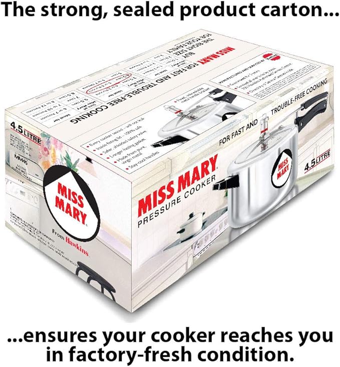 Olla a Presión Aluminio 4.5 Litros HAWKINS miniatura 4