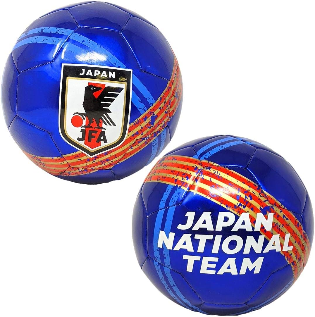 Amazon Jfa 公認 オフィシャル サッカーボール 5号球 ディスプレイ用 日本代表ver A ブルー サッカー サッカーボール