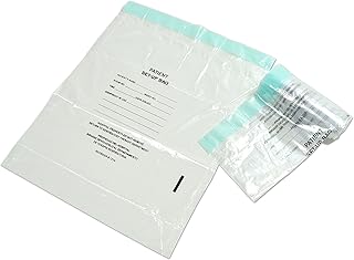 Elkay Plastics RDT11216 1 mil Respiratory Setup Bag, Draw Tape, 12