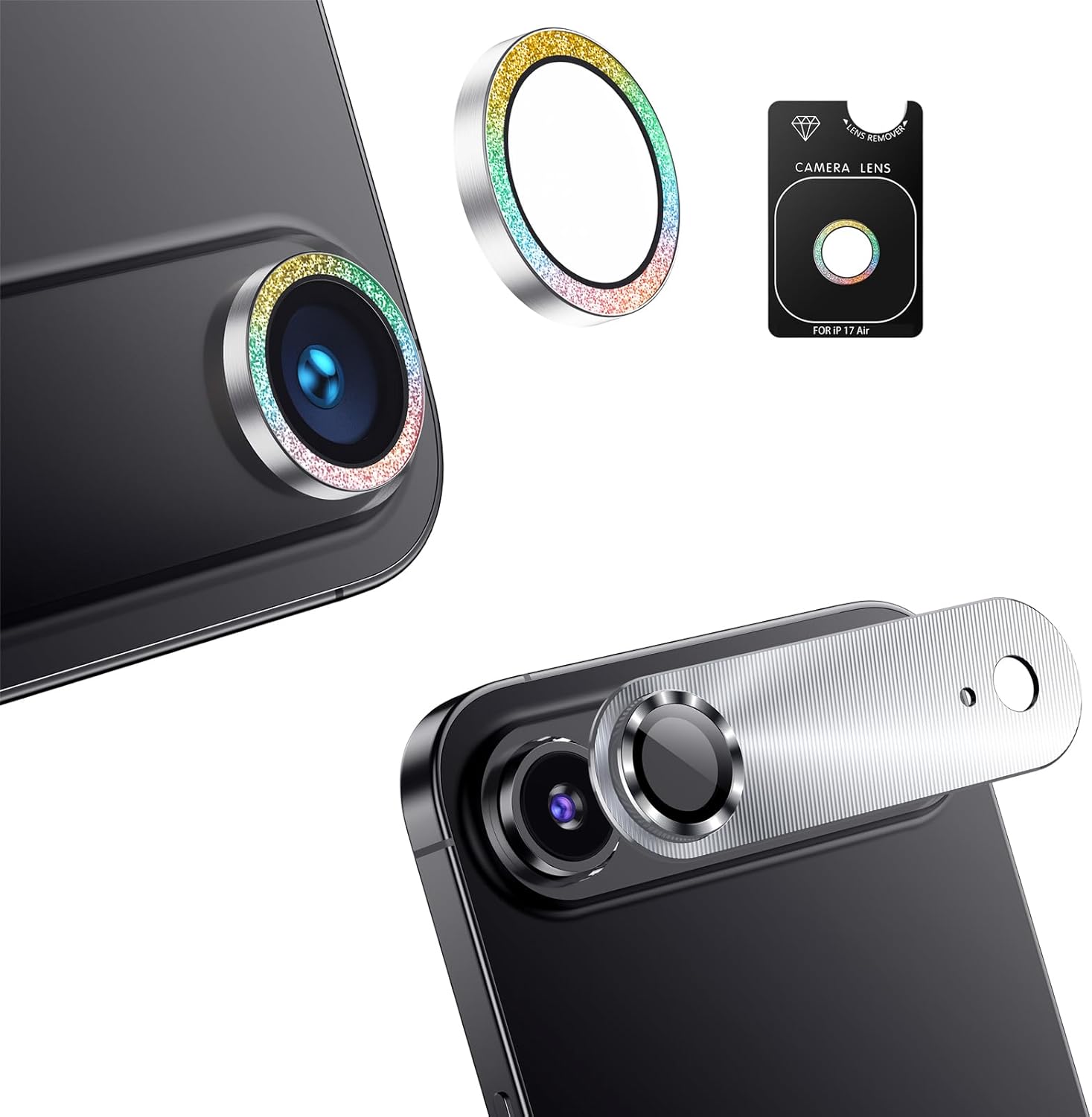 AFARER Camera Lens Protector for iPhone Air 17