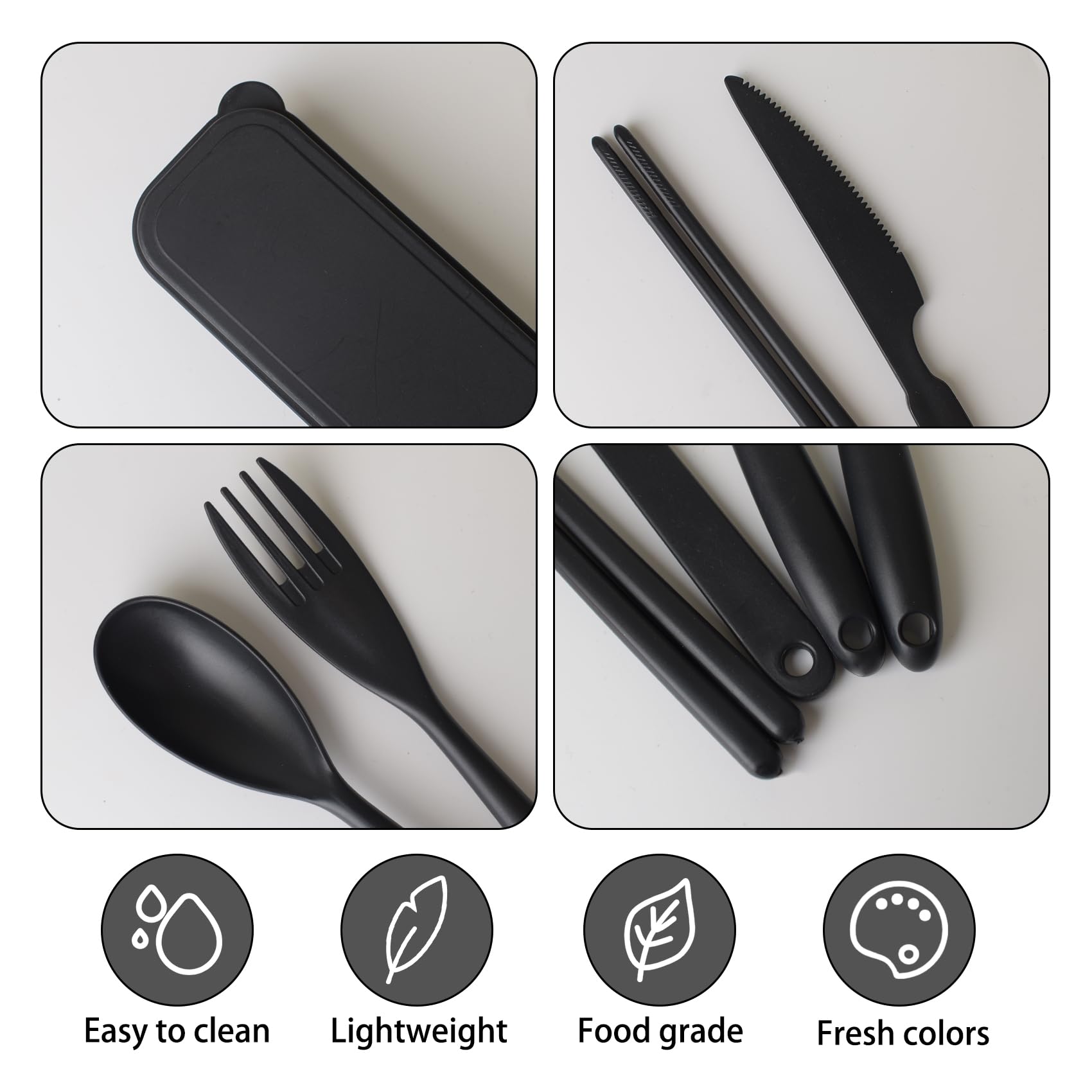 Nkaiso 120 Pièces Or Couverts En Reutilisable Couverts De Fête, 40 Fourchettes, Cuillères Et