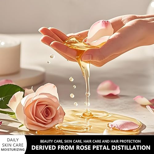 Miniatura 6 de Agua de rosas pura, natural y fragante, perfecta para el cuidado de la piel, la cara, el cabello y la aromaterapia, 100% pura y sin diluir, calidad